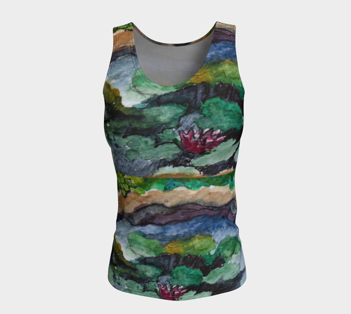 HW Lilypad Long Fitted Tank Top