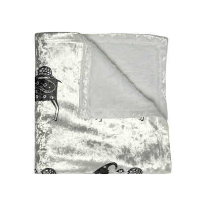 Crushed Velvet Blanket/ HW Friend