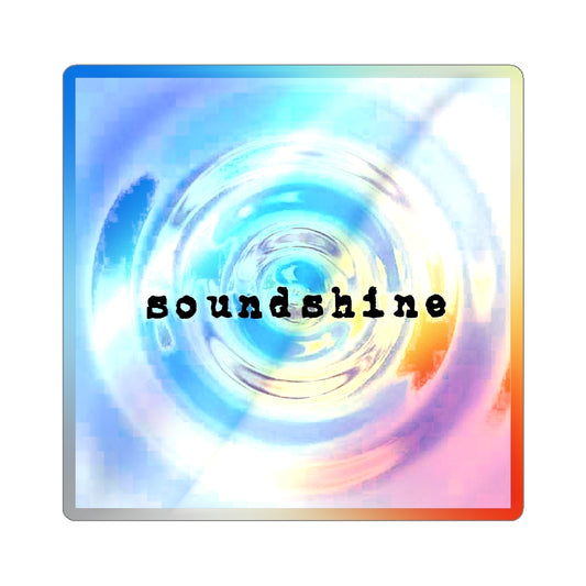 Soundshine Holographic Die-cut Stickers