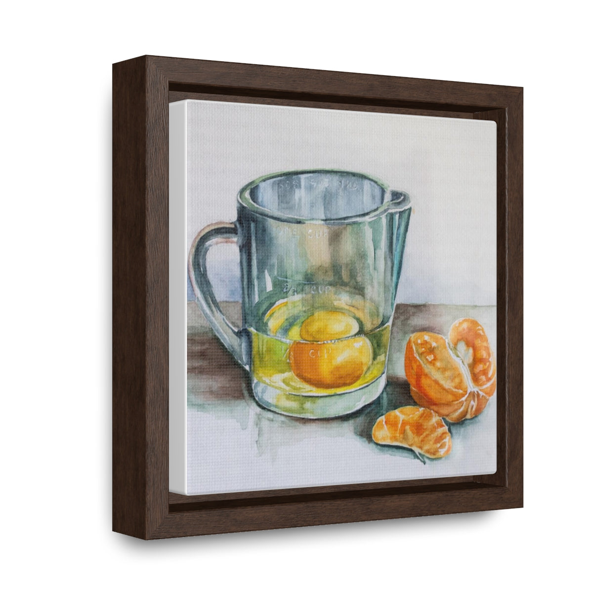 HW Citrus Gallery Canvas Wraps, Square Frame