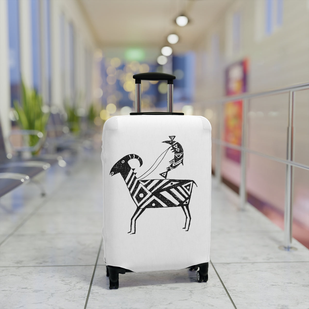 HW Fish Gallop Luggage Cover