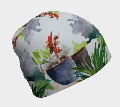 HW Watercolor Zen Garden Beanie