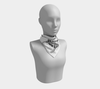 HW Fish Gallop Scarf