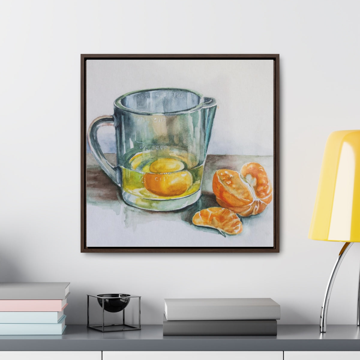 HW Citrus Gallery Canvas Wraps, Square Frame