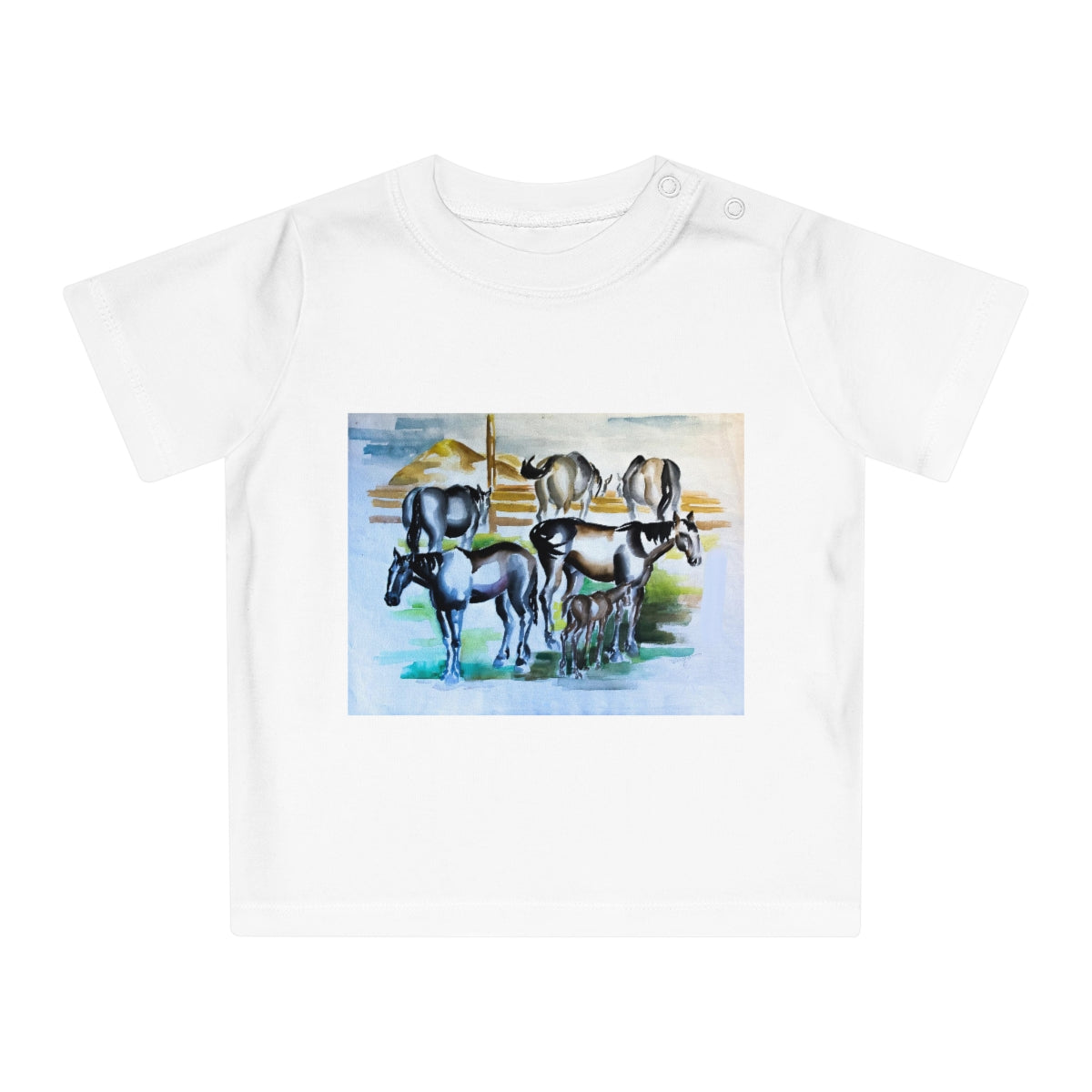 HW Horses Baby T-Shirt