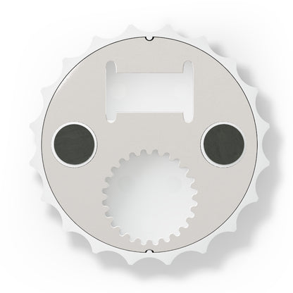 HW Orange Bottle Opener