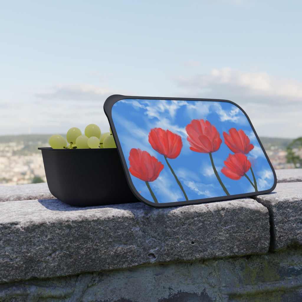 Song to the Sky PLA Bento Box with Band and Utensils