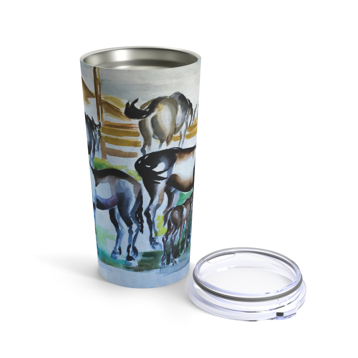 HW Horses Dishwasher Safe Tumbler 20oz