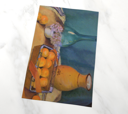 HW Oranges Tea Towel