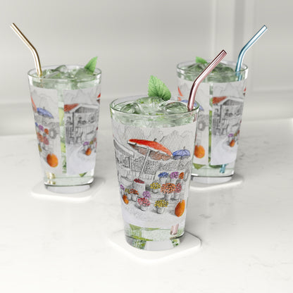 HW Farmstand Pint Glass, 16oz