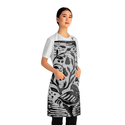 HW Partridge Apron (AOP)